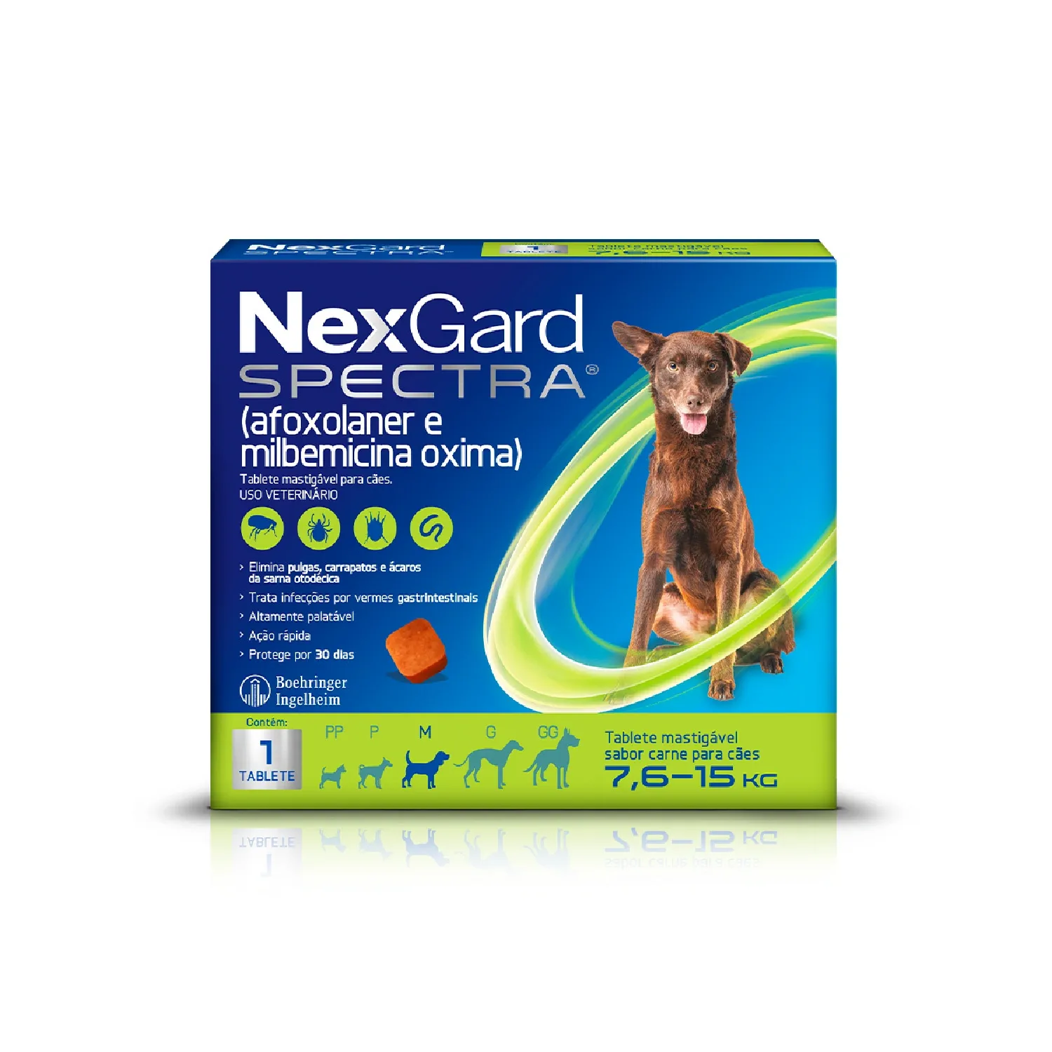 NEXGARD SPECTRA 200GR 7,6-15KG (UN) - M