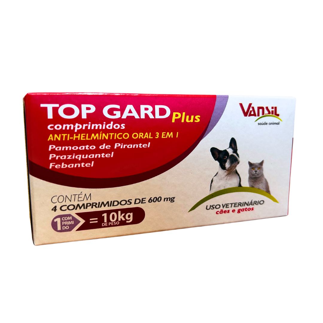 TOP GARD PLUS 4CP 660MG BLISTER 10KG