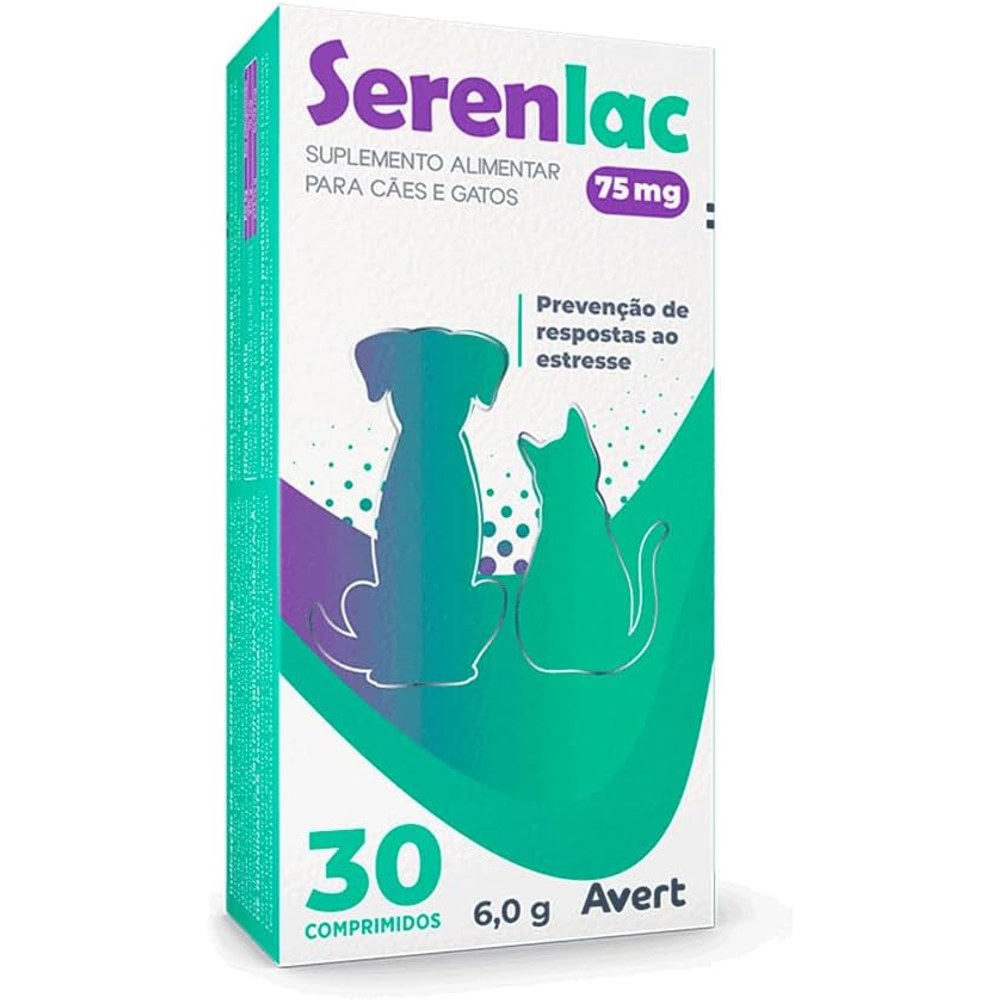 SERENLAC AVERT 30CP 75MG