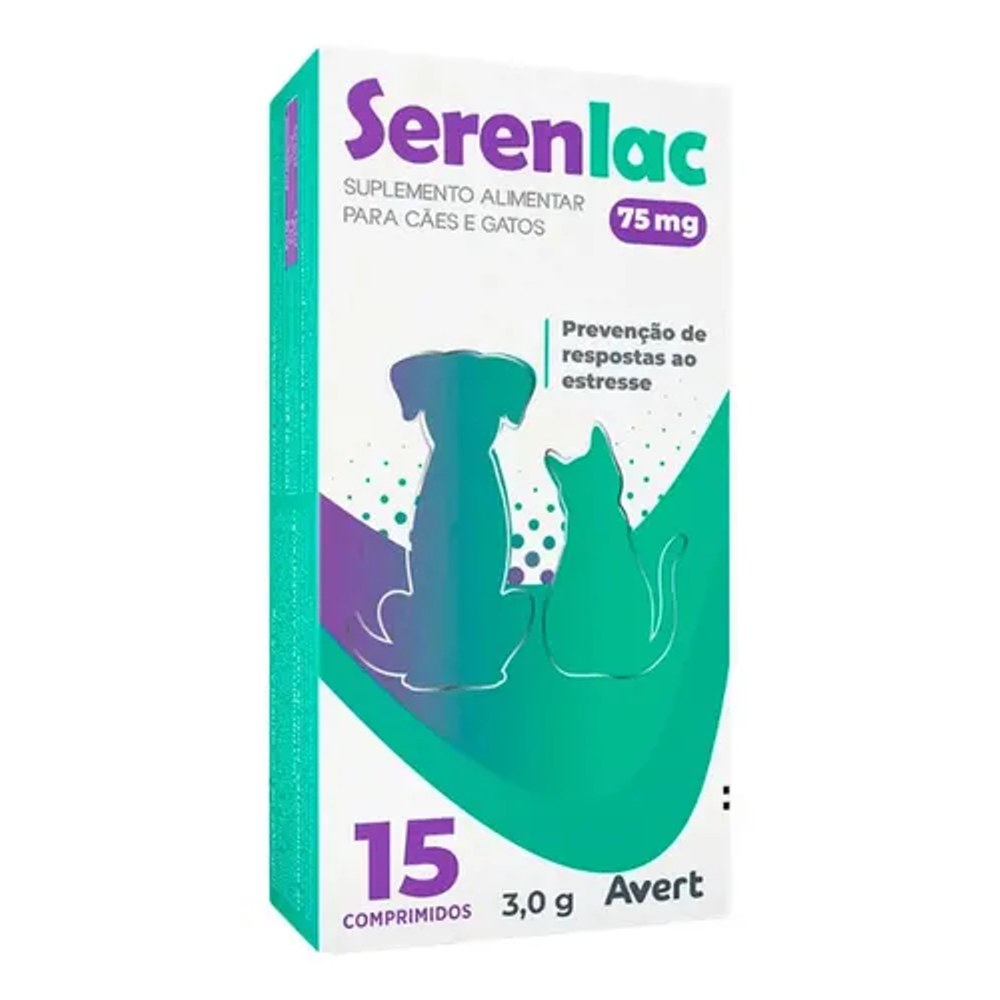 SERENLAC AVERT 15CP 75MG